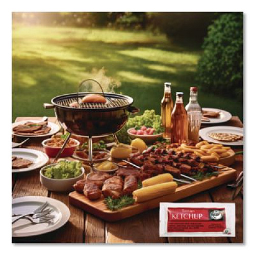 Vistar Condiment Packets, Ketchup, 0.25 oz Packet, 200/Carton (80002)