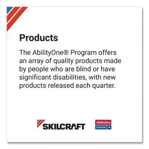 AbilityOne 8415013928448, SKILCRAFT Polyethylene Food Service Gloves, Powder-Free, Medium, Clear, 200/Box