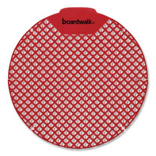 Boardwalk Urinal Screen, Cherry Scent, Red, 1.8 oz, Dozen (1008)