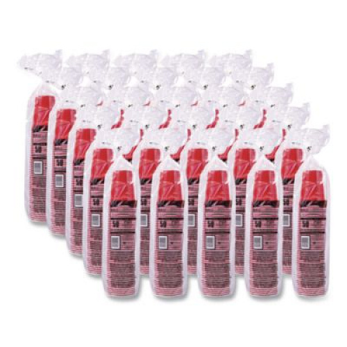 Dart SOLO Party Plastic Cold Drink Cups, 16 oz, Red, 24/Pack, 25 Packs/Carton (Y16250001)