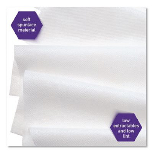 Kimtech SCOTTPURE Critical Task Wipers, 1/4 Fold, 12 x 15, White, 100/Box, 4/Carton (06121)