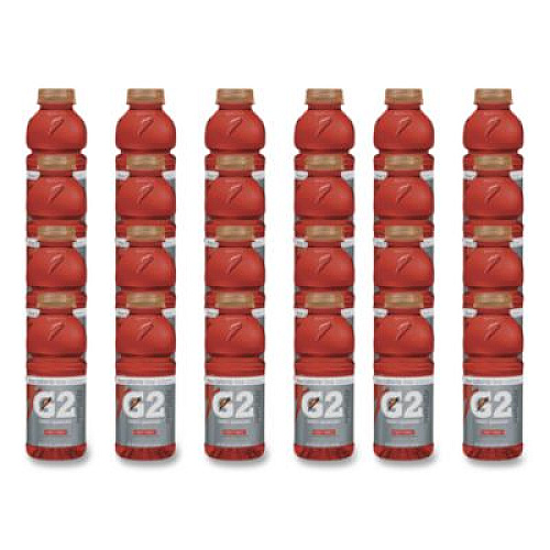 Gatorade G2 Perform 02 Low-Calorie Thirst Quencher, Fruit Punch, 20 oz Bottle, 24/Carton (04053)