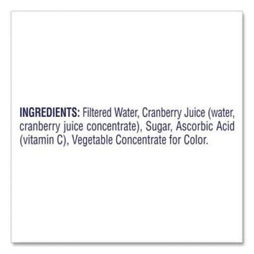 Ocean Spray Cranberry Juice Cocktail, Cranberry, 10 oz Bottle, 24/Carton (22002661)