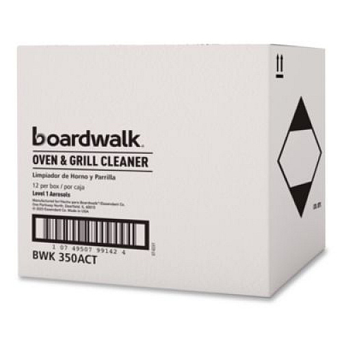 Boardwalk Oven and Grill Cleaner, 20 oz Aerosol Spray, 12/Carton (350ACT)