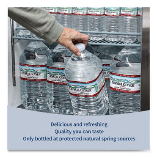Crystal Geyser Alpine Spring Water, 1 Gal Bottle, 6/Carton, 48 Cartons/Pallet (12514)