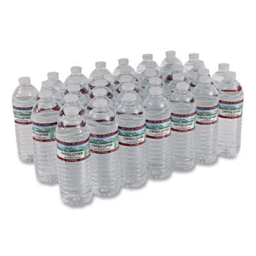 Crystal Geyser Natural Alpine Spring Water, 16.9 oz Bottle, 35/Carton (35001CTDEP)