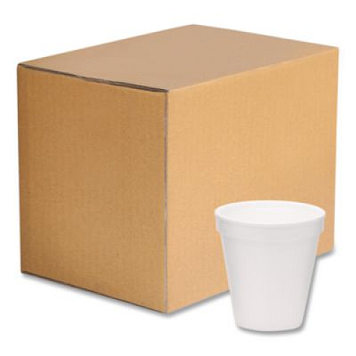 WinCup Foam Drink Cups, 10 oz, White, 1,000/Carton (221969)