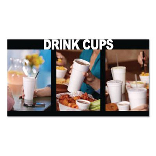 WinCup Foam Drink Cups, 4 oz, White, 1,000/Carton (221964)
