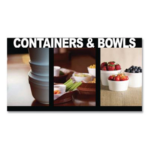 WinCup Foam Bowls, Squat Style, 8 oz, White, 1,000/Carton (221990)