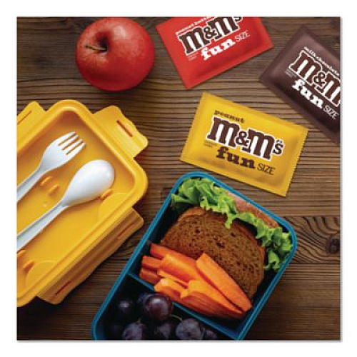 M & M's Milk Chocolate, Peanut and Peanut Butter Fun Size Variety Pack, Assorted Flavors, Individually Wrapped, 90 Pieces (22002630)