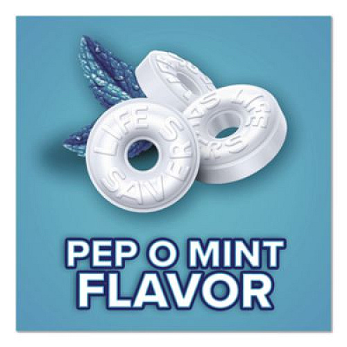 LifeSavers Mints Pep-O-Mint, Peppermint, Individually Wrapped, 53.95 oz Bag (22002650)