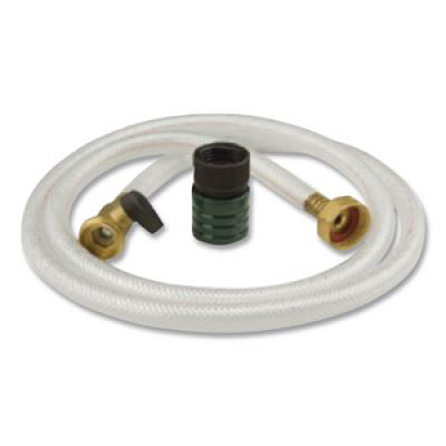 Diversey Water Supply Hose, 0.38" x 5 ft, White, 25/Carton (3202687)