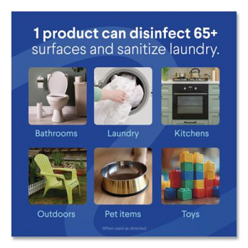 Clorox Concentrated Regular Disinfecting Bleach, 81 oz Bottle, 6/Carton (32263)