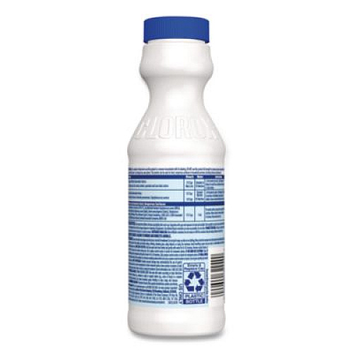 Clorox Concentrated Regular Disinfecting Bleach, 11 oz Bottle, 28/Carton (32436CT)