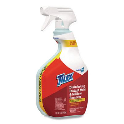 Tilex CloroxPro Disinfecting Instant Mold and Mildew Remover, 32 oz Smart Tube Spray, 9/Carton (35600CT)