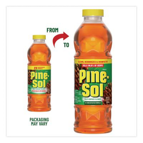 Pine-Sol Multi-Surface Cleaner Disinfectant Concentrated, Pine Scent, 20 oz Bottle, 8/Carton (60149CT)
