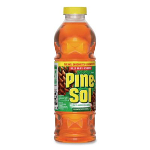 Pine-Sol Multi-Surface Cleaner Disinfectant Concentrated, Pine Scent, 20 oz Bottle, 8/Carton (60149CT)