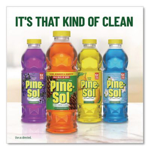 Pine-Sol Multi-Surface Cleaner Concentrated, Lavender Clean, 24 oz Bottle, 12/Carton (60153CT)