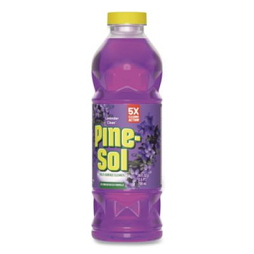 Pine-Sol Multi-Surface Cleaner Concentrated, Lavender Clean, 24 oz Bottle, 12/Carton (60153CT)