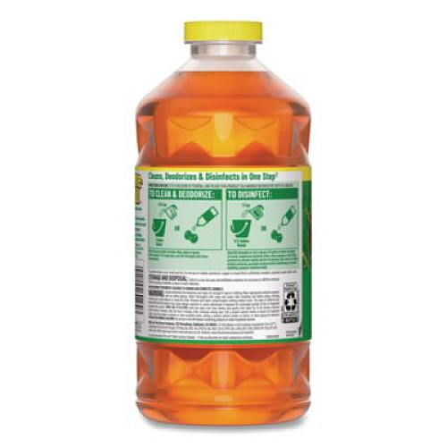 Pine-Sol Multi-Surface Cleaner Disinfectant Concentrated, Pine Scent, 80 oz Bottle, 6/Carton (60160CT)