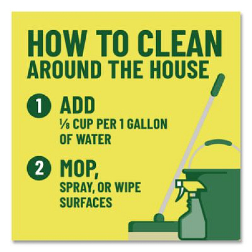 Pine-Sol Multi-Surface Cleaner Disinfectant Concentrated, Pine Scent, 80 oz Bottle, 6/Carton (60160CT)