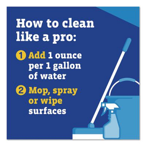 Pine-Sol CloroxPro Multi-Surface Cleaner Concentrated, Sparkling Wave Scent, 80 oz Bottle, 3/Carton (60609CT)