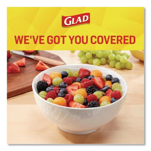 Glad Cling'N Seal Plastic Food Wrap, 11.62" x 69 yd, 12 Rolls/Carton (00020CT)