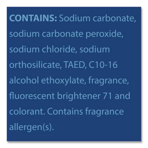 Clorox 2 for Colors Stain Remover and Color Brightener Powder, Original, 49.2 oz Box, 4/Carton (03098)