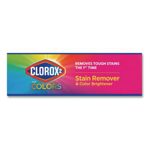 Clorox 2 for Colors Stain Remover and Color Brightener Powder, Original, 49.2 oz Box, 4/Carton (03098)