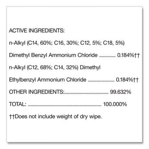 Clorox Disinfecting Wipes, 1-Ply, Fresh Scent, 7 x 8, White, 75/Canister, 6 Canisters/Carton (15949CT)