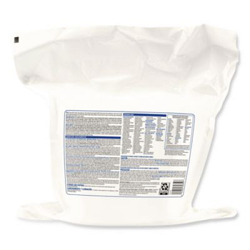 Clorox Healthcare Bleach Germicidal Wipes, 1-Ply, 12 x 12, Unscented, White, 110/Refill, 2 Refills/Carton (30359CT)