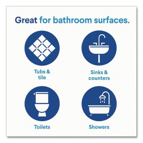 Clorox Bathroom Foamer with Bleach, Ocean Mist, 30 oz Spray Bottle, 9/Carton (30614)