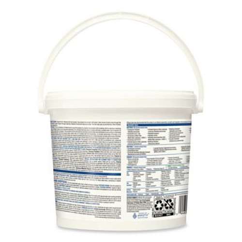 Clorox Healthcare Hydrogen Peroxide Cleaner Disinfectant Wipes, 12 x 11, Unscented, White, 185/Bucket, 2 Buckets/Carton (30826CT)
