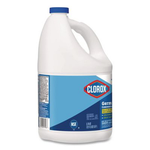 CloroxPro Concentrated Germicidal Bleach, Regular, 121 oz Bottle, 3/Carton (30966CT)