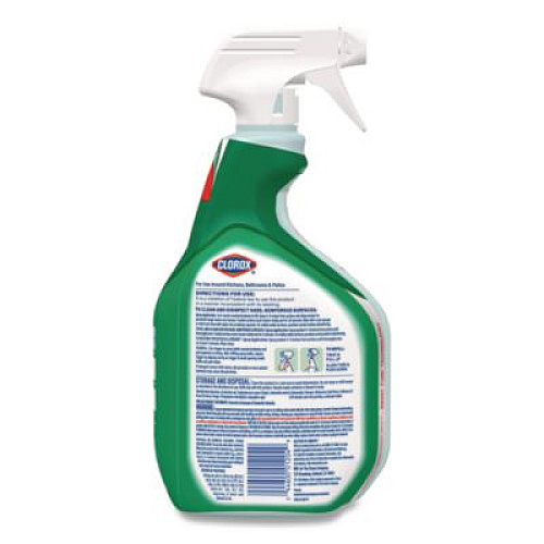Clorox Clean-Up Multi-Surface Cleaner with Bleach, Original, 32 oz Spray Bottle, 9/Carton (31221)