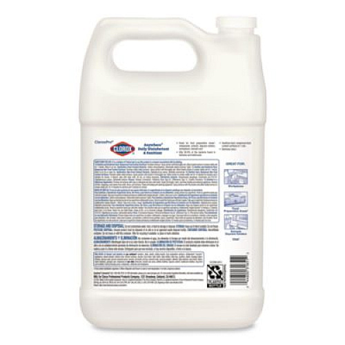 CloroxPro Anywhere Daily Disinfectant and Sanitizer, 128 oz Bottle, 4/Carton (31651CT)