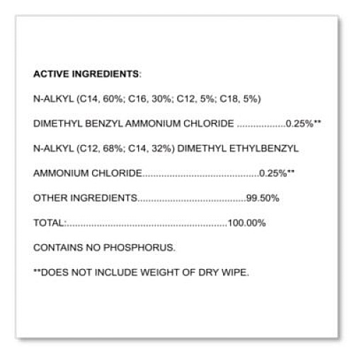 Clorox Healthcare VersaSure Cleaner Disinfectant Wipes, 1-Ply, 6.75 x 8, Fragranced, White, 85/Canister, 6 Canisters/Carton (31757)