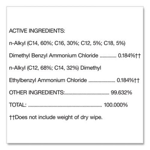 Clorox Disinfecting Wipes, 1-Ply, 7 x 8, Fresh Scent, White, 75/Canister (15949EA)