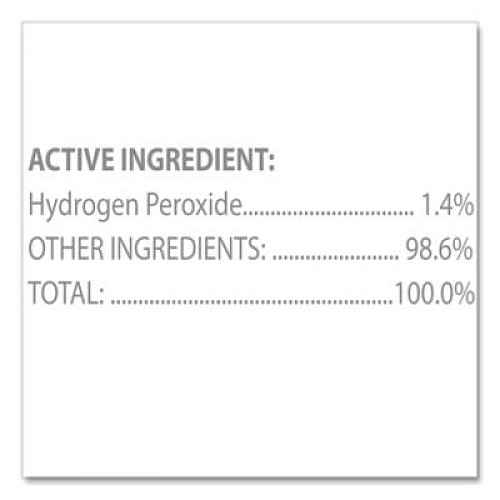 Clorox Healthcare Hydrogen Peroxide Cleaner Disinfectant Wipes, 6.75 x 5.75, Unscented, 155 Wipes/Canister (30825)
