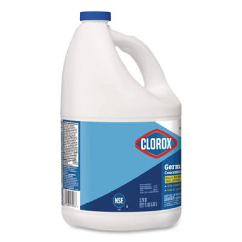 CloroxPro Concentrated Germicidal Bleach, Regular, 121 oz Bottle (30966EA)