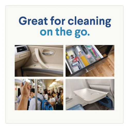 Clorox Disinfecting Cleaning Wipes, Flex Pack, 1-Ply, 8 x 7, Lemon Scent, White, 75 Towels/Box (31404)