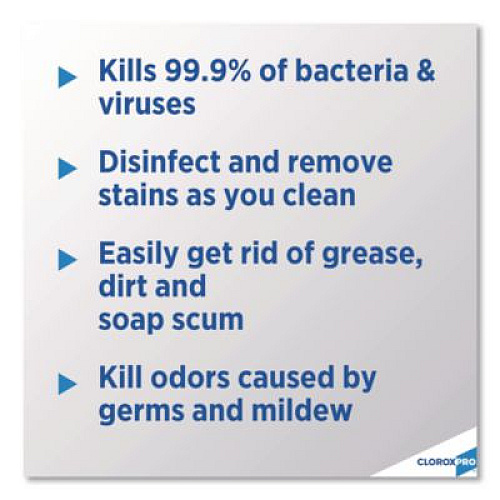 CloroxPro Clean-Up Disinfectant Cleaner with Bleach, 128 oz Refill Bottle (35420EA)