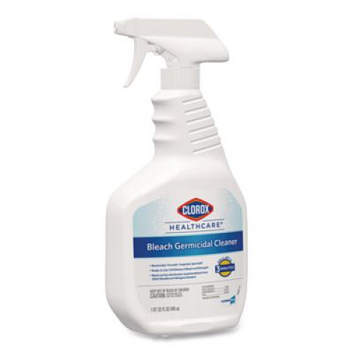 Clorox Healthcare Bleach Germicidal Cleaner, 32 oz Spray Bottle (68970EA)