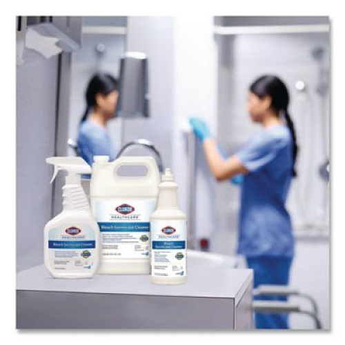 Clorox Healthcare Bleach Germicidal Cleaner, 32 oz Spray Bottle (68970EA)