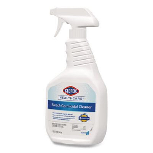 Clorox Healthcare Bleach Germicidal Cleaner, 32 oz Spray Bottle (68970EA)