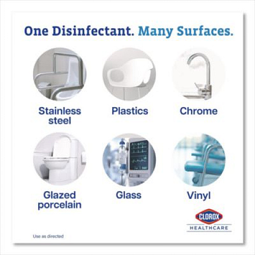 Clorox Healthcare Bleach Germicidal Cleaner, 128 oz Refill Bottle (68978EA)