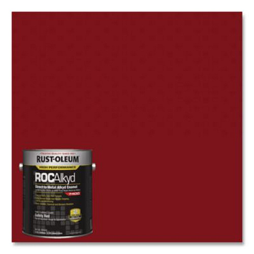 Rust-Oleum High Performance 7400 System 450 VOC DTM Alkyd Enamel Paint, Gloss Red, 1 gal Bucket/Pail, 2/Carton (964402)