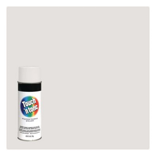 Rust-Oleum Touch'n Tone Spray Paint, Flat White, 10 oz Aerosol Can, 6/Carton (55280830)
