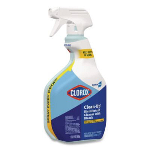 CloroxPro Clean-Up Disinfectant Cleaner with Bleach, 32 oz Smart Tube Spray (35417EA)