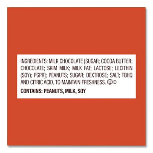 Reese's Snack Size Peanut Butter Cups, Jumbo Bag, 19.5 oz Bag (24600012)